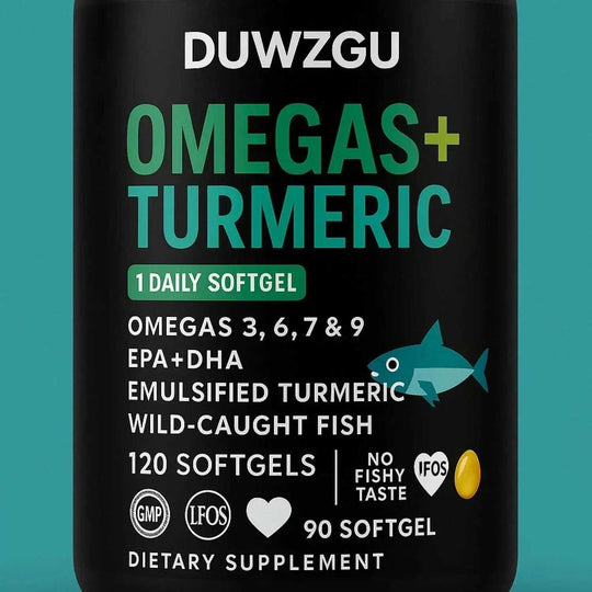 Fish Oil Softgels - Omega-3 Dietary Supplement 1200mg Meifu Market