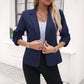 Women's Business Suit Jacket 34 Sleeve Business Casual Jacket Meifu Market