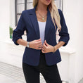 Women's Business Suit Jacket 34 Sleeve Business Casual Jacket Meifu Market