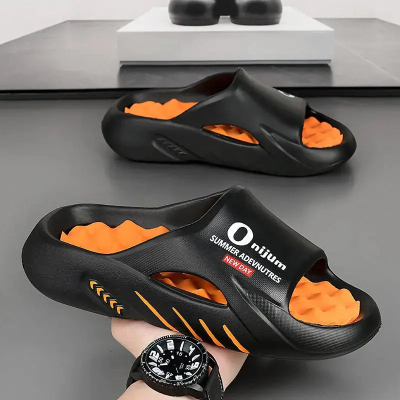 Outdoor Massage Sports Sandals Beach Dual-use More Casual Slippers Exclusive For Cross-border Wholesale Meifu Market