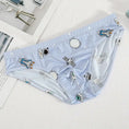 Briefs Printed Ice Silk Underwear Breathable Refreshing Thin Panties Meifu Market