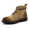 Outdoor Wear-resistant Short Boots Matte Leather Boots Meifu Market