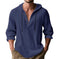 New Wish Cotton Linen Shirt Hooded Sweater Long Sleeve Hooded Casual Daily Clothing Dark Brown - available style options