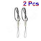 magnetic earbud neck strap | usb-c charging headphone cord | adjustable length earphone tether | energy saving
