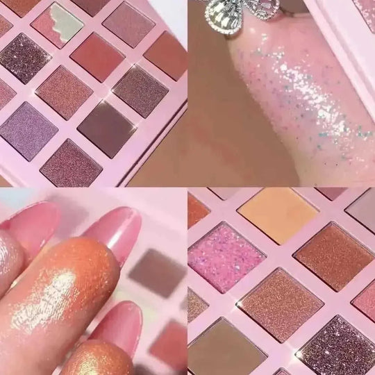 color eyeshadow palette | cruelty-free vegan makeup | long-lasting pigmented eyeshadow | ultrasonic cleaning