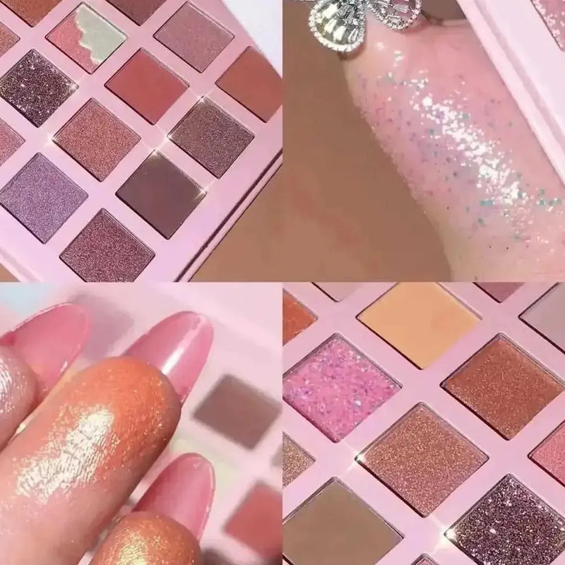 color eyeshadow palette | cruelty-free vegan makeup | long-lasting pigmented eyeshadow | ultrasonic cleaning