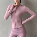 quick-dry fabric | breathable yoga jacket | moisture-wicking material | energy saving