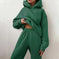 fleece-lined hoodie set | oversized hoodie and sweatpants set | loungewear two-piece outfit | ultrasonic cleaning