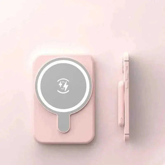 magnetic wireless power bank | 5000mah portable charger | fast charging power bank | energy saving