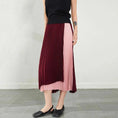 high-waist chiffon skirt | summer floral maxi skirt | lightweight chiffon fabric | ultrasonic cleaning