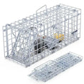 2Pcs Foldable Rat Trap Cage Humane Live Rodent Trap Cage Galvanized Meifu Market
