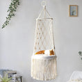 Macrame Hanging Pet Bed Macrame Cat Hammock Wall Hanging Cat Hammock Macrame Cat Bed-Pet Gifts Hammock Macrame Cat Swing Meifu Market