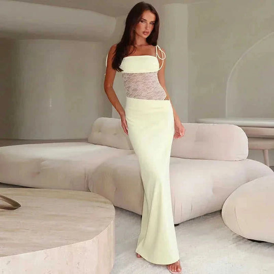 lace-up back dress | bodycon midi dress | beach party attire | ultrasonic cleaning