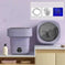 mini portable washing machine | foldable washing machine | compact laundry appliance | energy saving