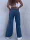 leopard print jeans | high-waisted zip-up jeans | stretch denim fabric | energy saving