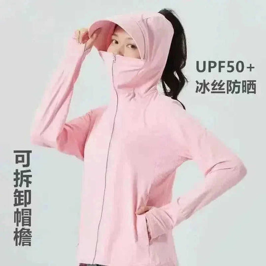 upf 50 sun protection shirt | lightweight hooded sun shirt | breathable long sleeve rash guard | energy saving
