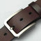 genuine cowhide leather belt | 15 inch wide mens belt | brass pin buckle belt | energy saving