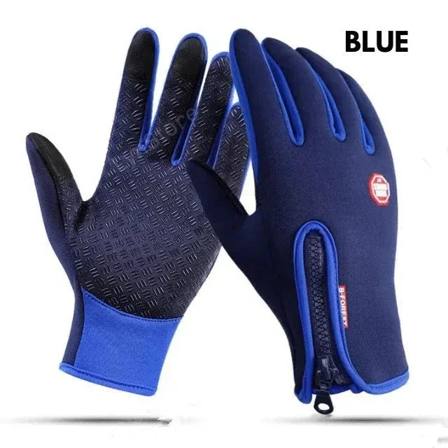 touch screen motorcycle gloves | waterproof winter riding gloves | thermal fleece lining gloves | ultrasonic cleaning