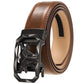Fashion Men's Leather Belt Alloy Automatic Buckle meifu market