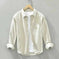 loose fit embroidered shirt | breathable cotton fabric | long sleeve casual shirt | energy saving