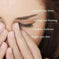 Anti Dark Circle Eye Cream Peptide Puffiness Skin Care Beauty Health - close-up detail (color: cream | pattern: check)