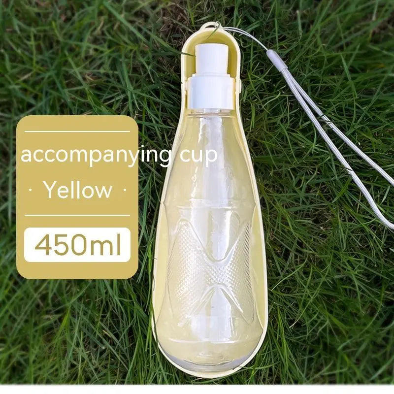 Pet Water Cup Outdoor Portable Folding Dog Water Bottle 550ml Large Capacity Medium To Large Dog Drinking Bottle Meifu Market