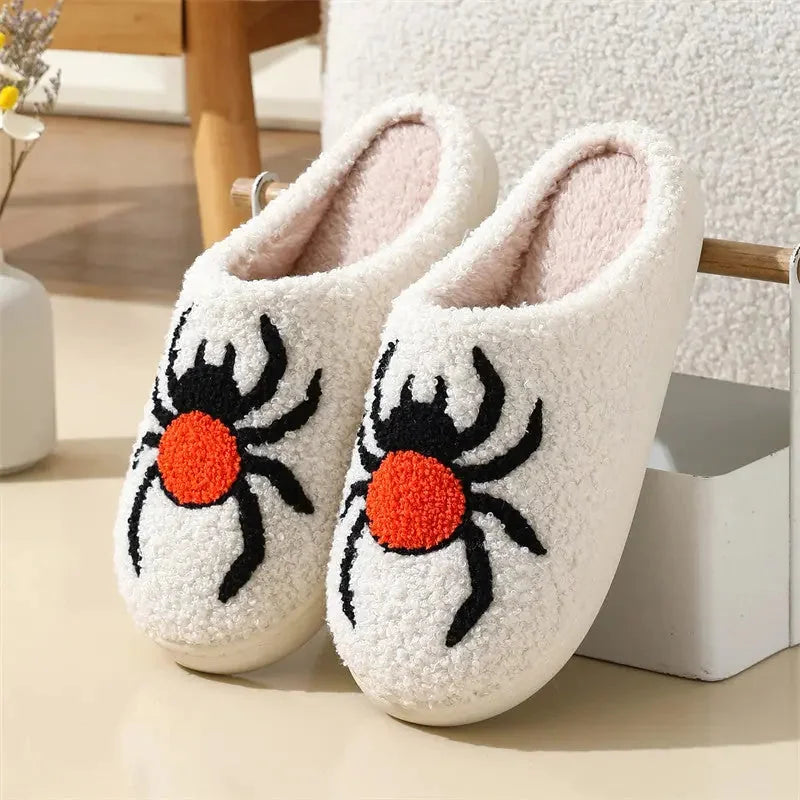non-slip spider web sole | plush fleece lining | unisex adult sizes | energy saving