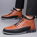 Men's Business Casual Leather Shoes Fathersdaygift Closed Meifu Market