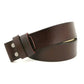 38cm No Buckle Men's Leather Belt meifu market