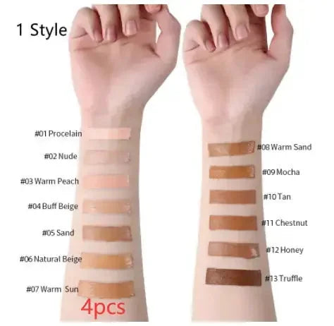 oil-free liquid foundation | long-lasting matte foundation | full coverage concealer | energy saving