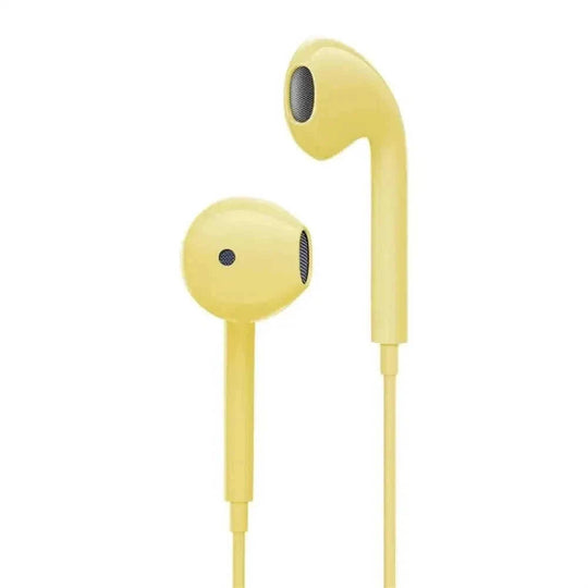 wired earbuds with microphone | 35mm in-ear headphones | volume control earbuds | ultrasonic cleaning