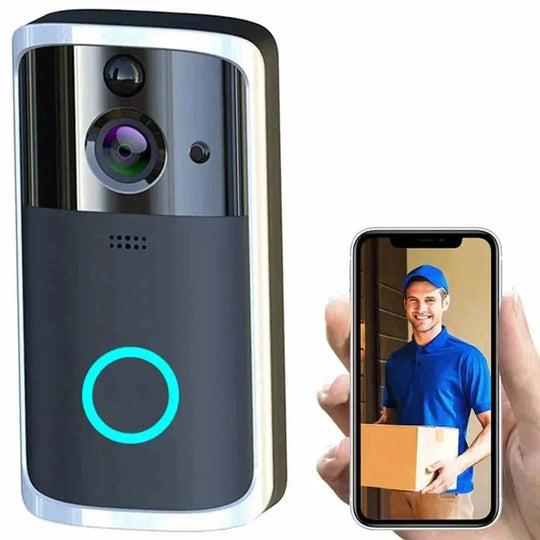 wifi video doorbell camera | 2k resolution doorbell camera | night vision security camera | energy saving
