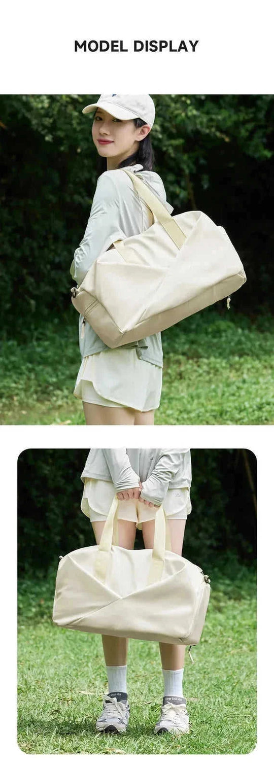 lightweight yoga bag | water-resistant gym bag | travel-friendly carry bag | ultrasonic cleaning