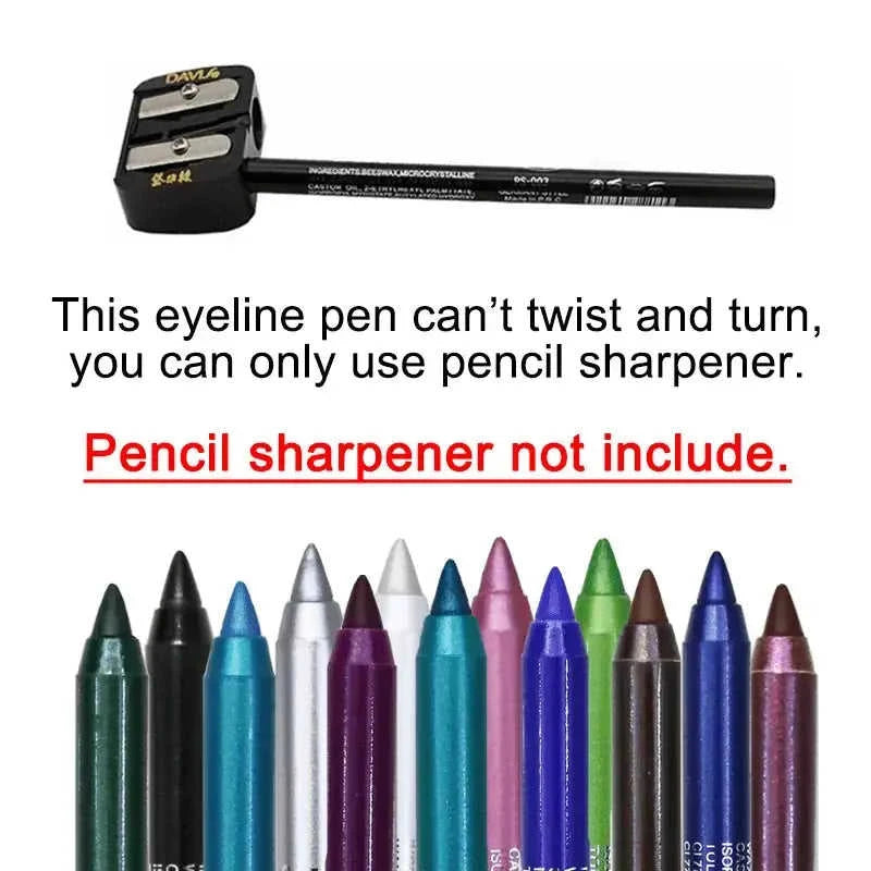 waterproof eyeliner pencil | long-lasting eye makeup | colorful eyeliner cosmetics | energy saving