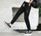 quick-dry fabric pants | elastic waistband with drawstring | lightweight athletic pants | ultrasonic cleaning
