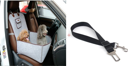 Retro Dual-purpose Pet Car Mat Front Seat Cushion Meifu Market