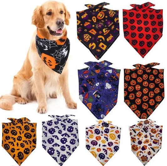 Pet Bandana - Triangle Scarf Drool Bib for Dogs & Cats