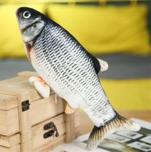 Electric Fish Cat Toy - Jumping Simulation Interactive USB Rechargeable Meifu Market