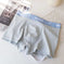 Men's Modal Cotton Boxer Briefs Cartoon Rabbit Print Mid-Rise Meifu Market