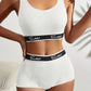 Workout Underwear Cotton Wide-brimmed Letters Sports Underwear Suit Meifu Market