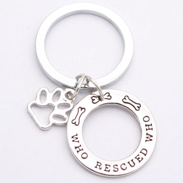 Who Rescued Who  Pet Dog Lover Accessories 