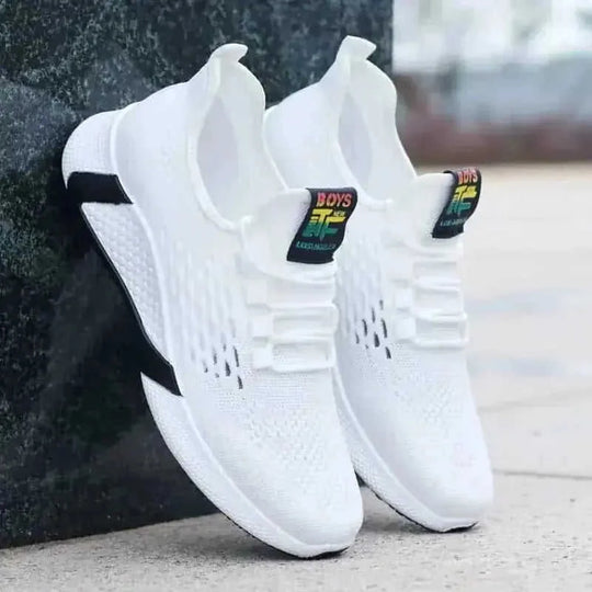 breathable mesh running shoes | lightweight casual sneakers | non-slip sole sports shoes | energy saving