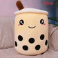 Cute Fruit Drink Plush Stuffed Soft Strawberry Milk Tea Plush Boba Tea Cup Toy Bubble Tea Pillow Cushion Kids Gift Meifu Market