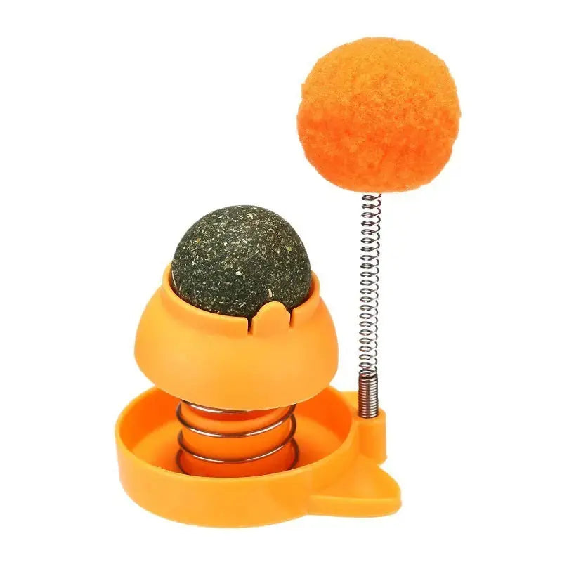 Lucky Cat Licking Music Mint Ball Self-hi To Relieve Boredom And Hair Removal Hairball Mint Grinding Teeth Cleaning Tease Cat Stick Cat Toy Meifu Market