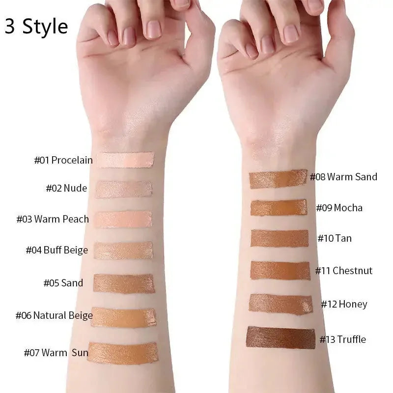 oil-free liquid foundation | long-lasting matte foundation | full coverage concealer | ultrasonic cleaning