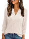 brushed cotton fabric | v-neck t-shirt | striped long sleeve top | energy saving