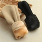 Autumn and winter socks men and women wild tube socks imitation nylon floor socks plus velvet thick snow socks meifu market