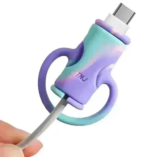 Cable Protector 2-in-1 - Anti-Break Charging Cable Saver with Cord Organizer - Meifu Market