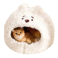 heated cat bed | orthopedic pet bed | plush cat house | energy saving