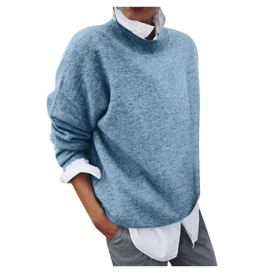 Women's fake two-piece sweater Meifu Market